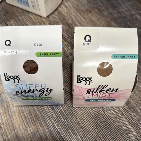 L'eggs Sheer Energy Compression Sheer Tights - Medium Support Leg - Picture 2 of 5